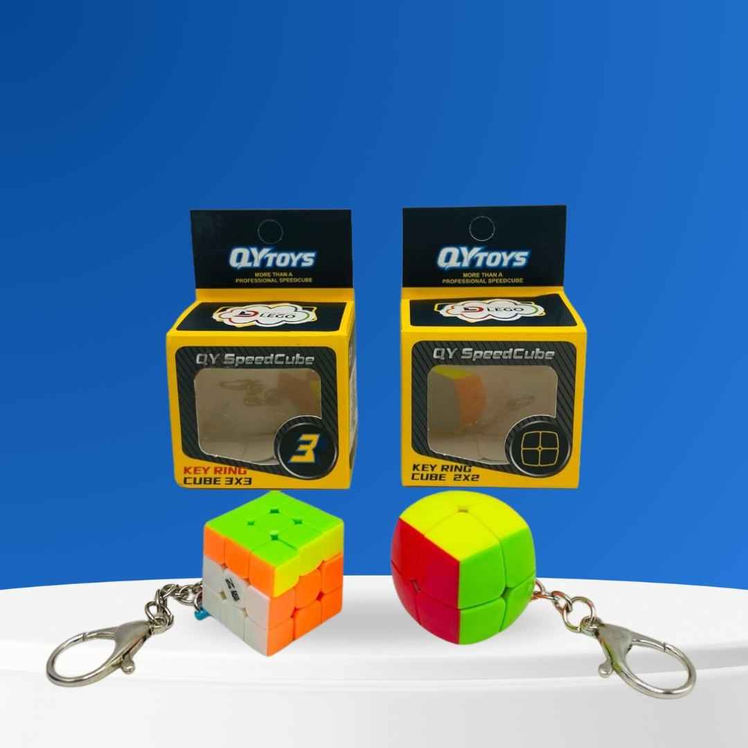 QY SpeedCube Key Ring 2x2