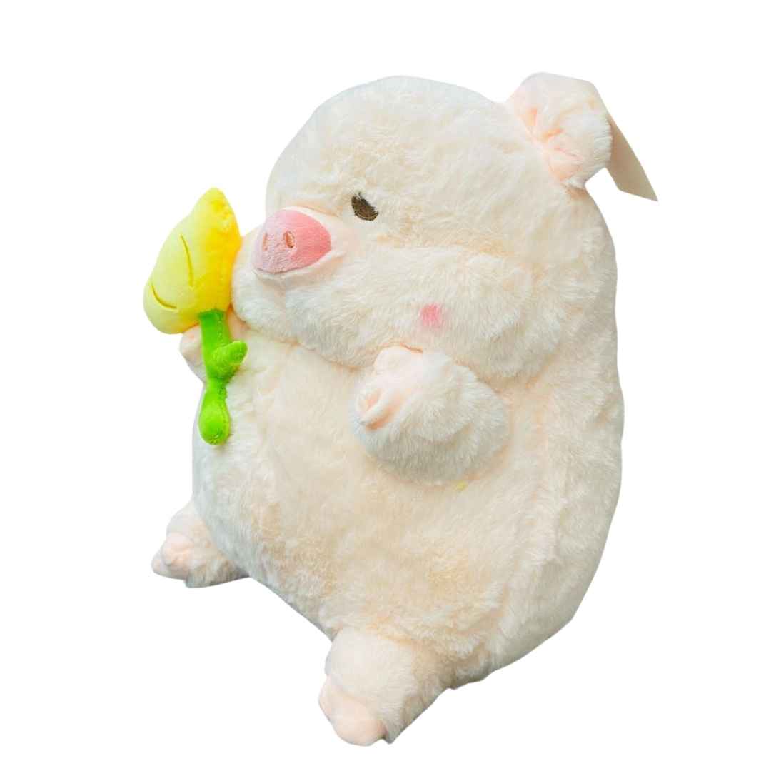 Peluche Marranita Flor 30cm