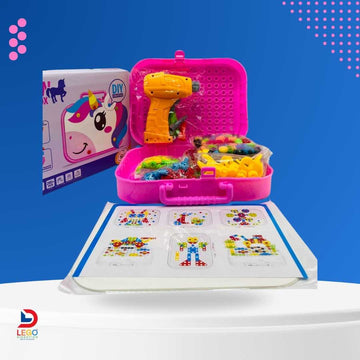 Juego Taladro - Destornillador para Niña 285 Pcs